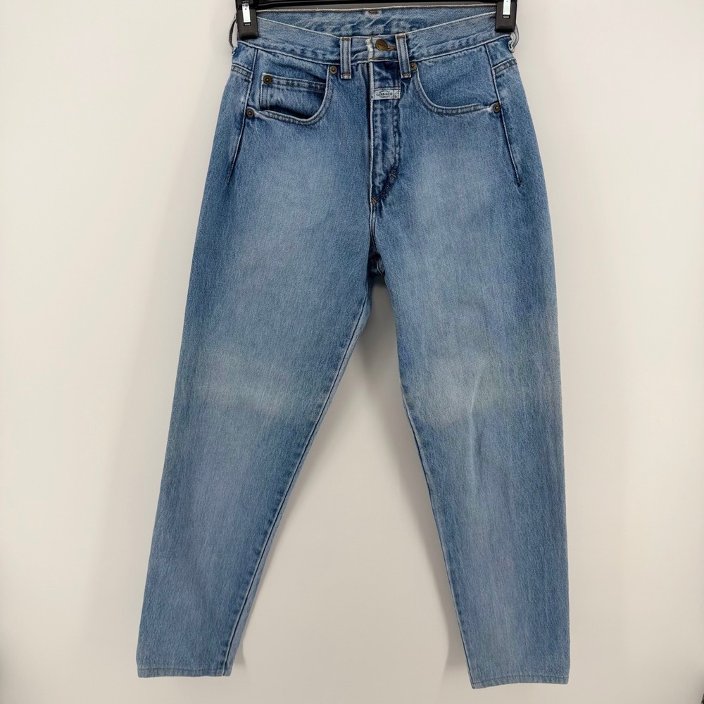 Vintage Marithe Francois Girbaud‎ Jeans Womens 7/8 High Rise Tapered Mom USA
